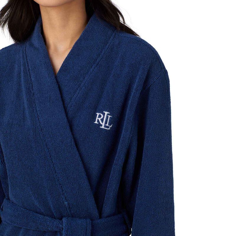 Lauren Ralph Lauren Cotton Terry Robe image number 2